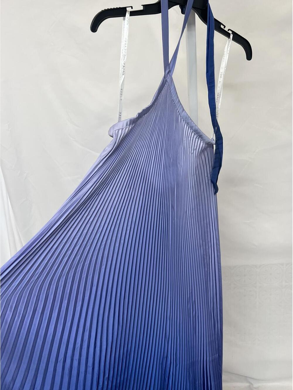 L'IDEE Deesse Gown in Ocean blue maxi - Picture 7 of 11